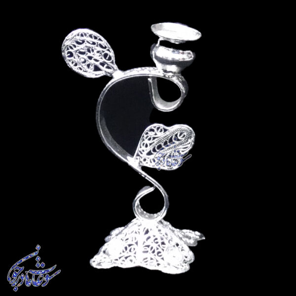 Excellent small tulip candlestick