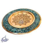 بشقاب فیروزه کوبی ساده