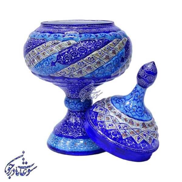 شکلاتخوری مینا کاری سایز 25