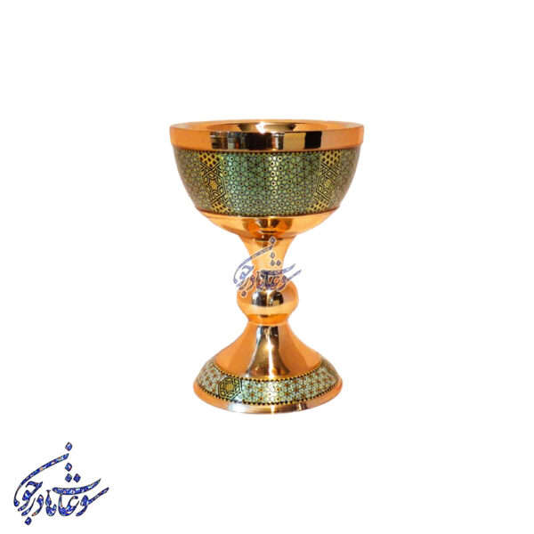 سنگاب مس و خاتم سایز 20