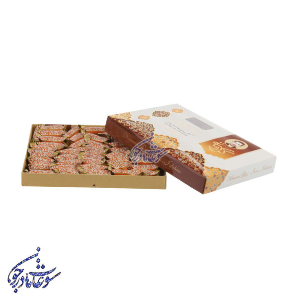گز لقمه 18 درصد بادام