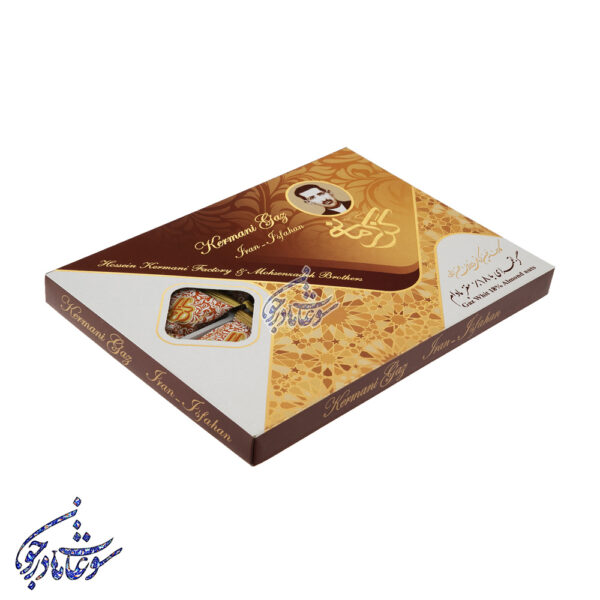 گز لقمه 18 درصد بادام