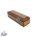 قلمدان خاتم کاری لولایی