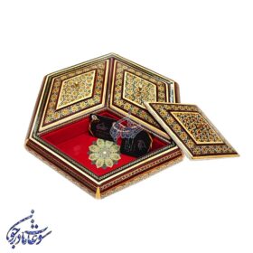 شکلات خوری خاتم کاری سه در