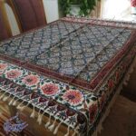 رومیزی قلمکار صادراتی طرح شیخ لطف الله