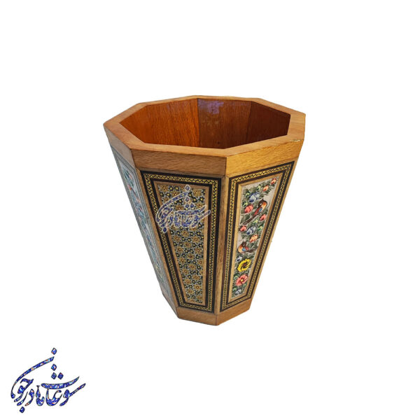 سطل گل و مرغ سایز کوچک