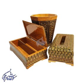 ست پذیرایی خاتم کاری