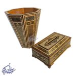 ست سطل و جا دستمال صلیبی