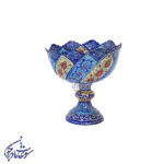 کاسه میناکاری پایه دار سایز 16
