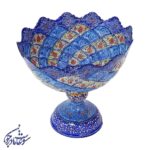 کاسه میناکاری پایه دار