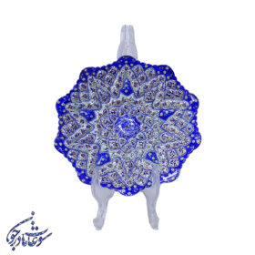 بشقاب مینا کاری سایز 16