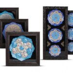 قاب بشقاب میناکاری | مدل معمولی و مشبک