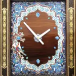 ساعت خاتم کاری طرح تذهیب