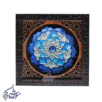 قاب بشقاب میناکاری مشبک سایز 20