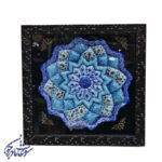 قاب بشقاب میناکاری سایز 25