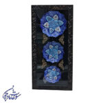 قاب بشقاب میناکاری سه تکه