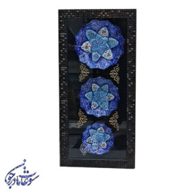 قاب بشقاب میناکاری سه تکه