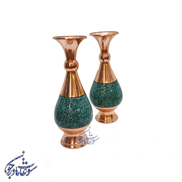 گلدان فیروزه کوبی سایز 20