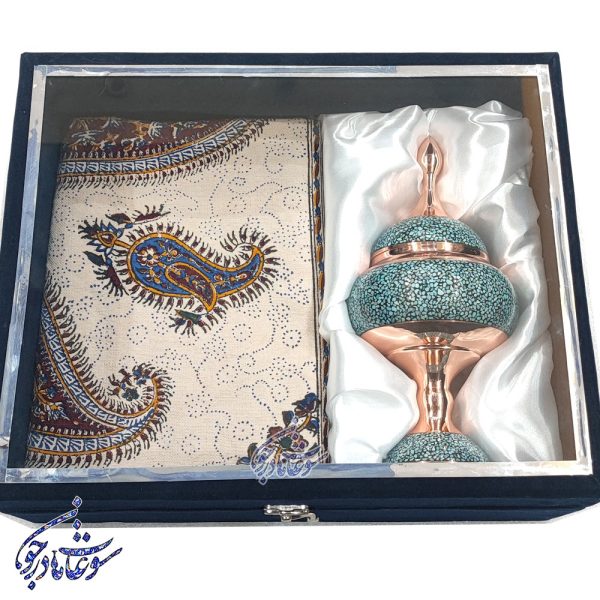 باکس هدیه شکلات خوری و سفره قلمکار