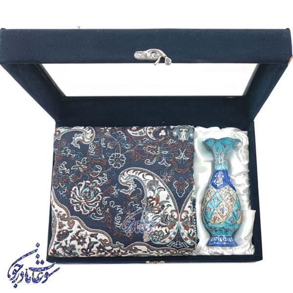 هدیه مناسبتی گلدان 16 سانتی | ترمه - Image 1
