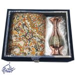 باکس هدیه گلدان مس و خاتم