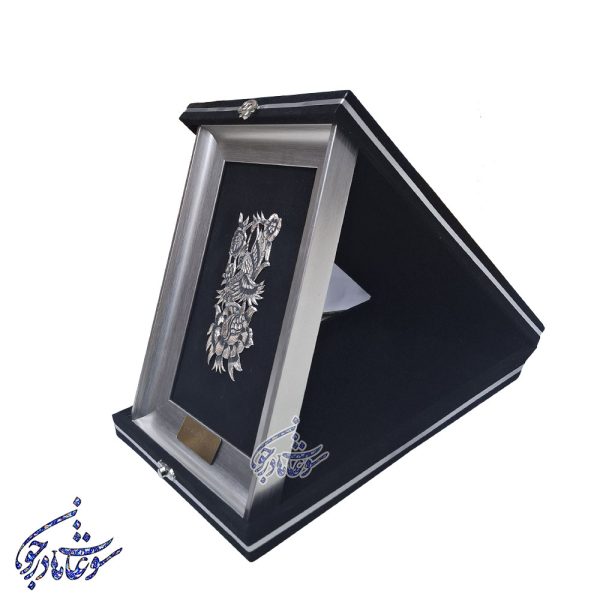 لوح تقدیر مسی قلمزنی - Image 3
