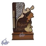 تندیس مناسبتی | طرح معلم مدل گل با خودکار
