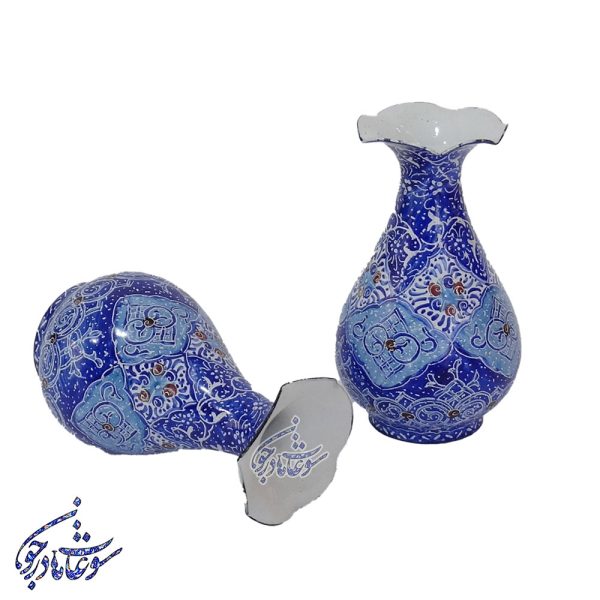 گلدان نقلی میناکاری