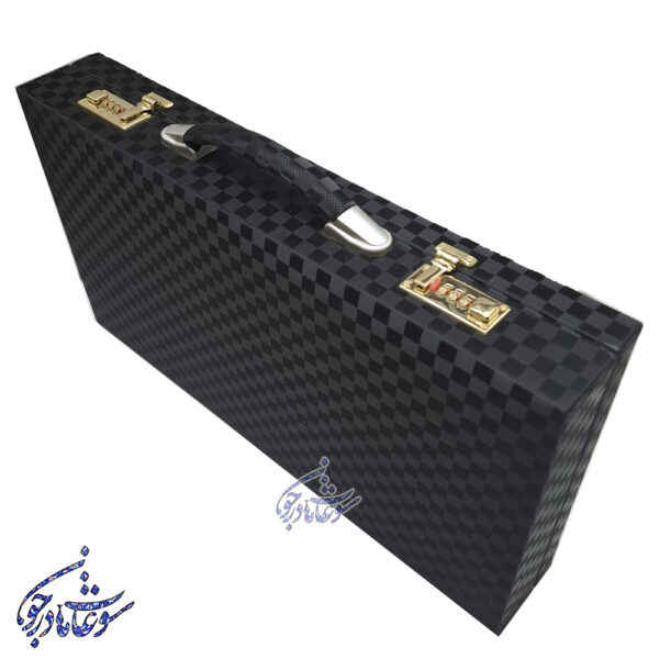 کیف چرمی تخته نرد و شطرنج