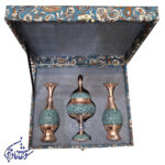 باکس هدیه سه تیکه فیروزه کوبی