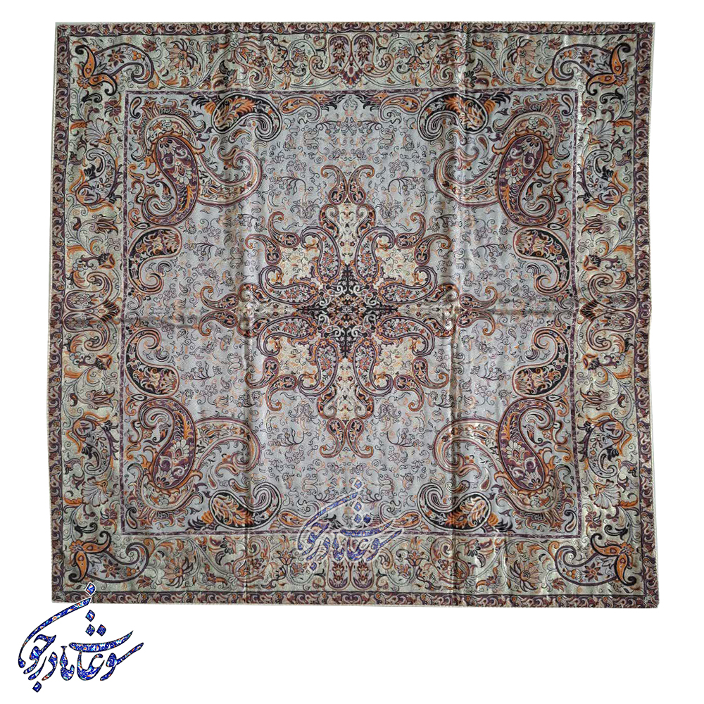 ترمه 5 رنگ 1 رومیزی ترمه طرح 5 رنگ - Image 1