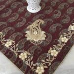 رومیزی ترمه طرح بته جقه