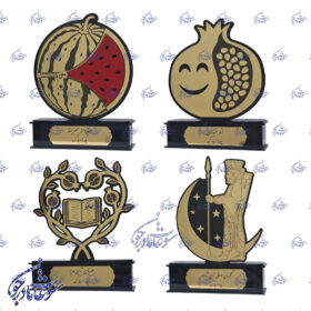 تندیس شب یلدا در طرح های مختلف