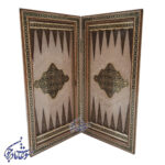 تخته نرد تمام خاتم کاری 40 سانتی اعلا - Image 4