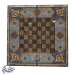 تخته نرد خاتم کاری 40 سانتی طرح تذهیب