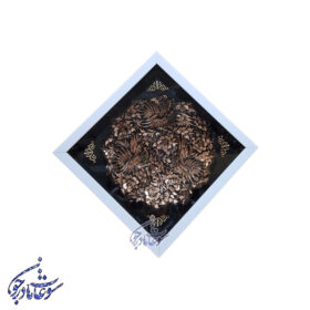 قاب بشقاب الماس تراش سایز 16 سفید