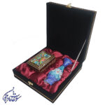 باکس دو تیکه گلدان و جعبه خاتم - Image 3