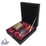 باکس دو تیکه گلدان و جعبه خاتم - Image 4