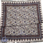 رومیزی قلمکار طرح گل شیپوری - Image 3