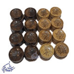 مهره تخته نرد چوبی اعلا - Image 6