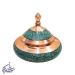 بشقاب پرنده فیروزه کوب بزرگ
