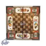 تخته نرد خاتم روسی سایز 50