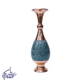 گلدان فیروزه کوب مدل صراحی سایز 30 تک