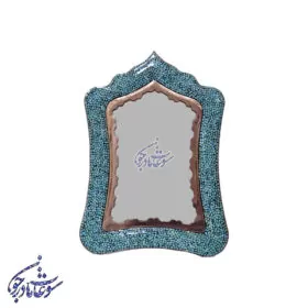 آینه فیروزه کوب مستطیل